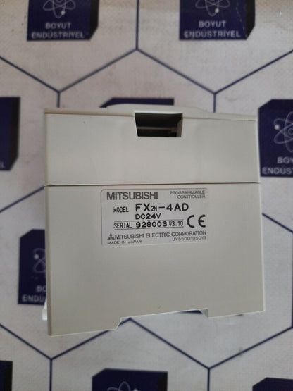 MITSUBISHI FX2N-4AD PROGRAMMABLE CONTROLLER DC24V