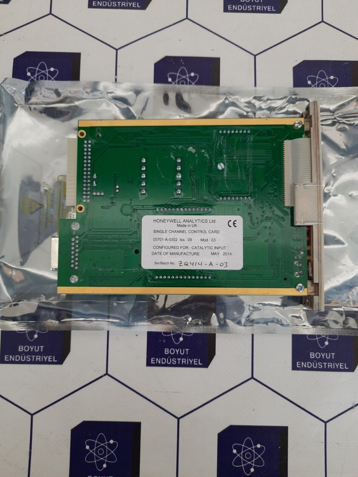 HONEYWELL 05701-A-0302 ISS.09 SINGLE CHANNEL CONTROL CARD