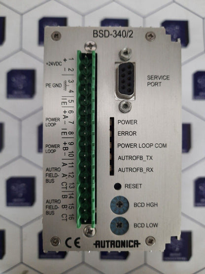 AUTRONICA BSD-340/2 (PN: 0.237.2014.129.02003 REV.10)  POWERLOOP CONTROLLER