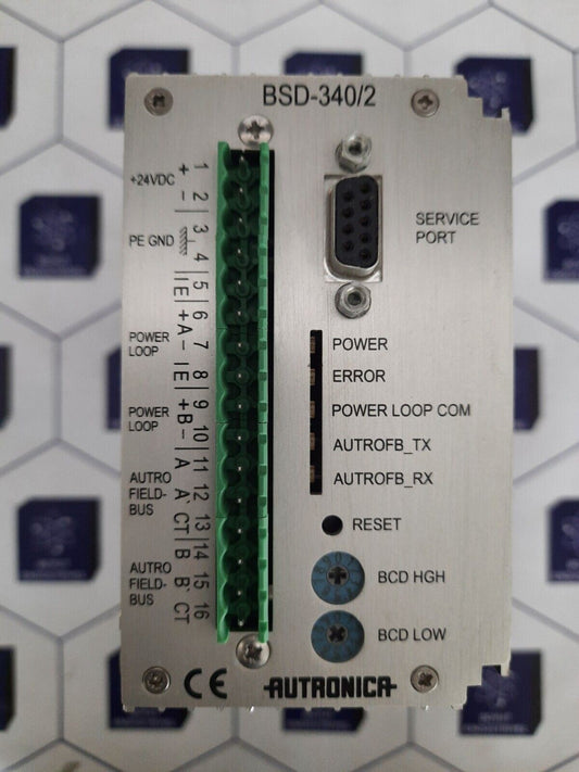 AUTRONICA BSD-340/2 (PN: 0.237.2014.129.02003 REV.10)  POWERLOOP CONTROLLER