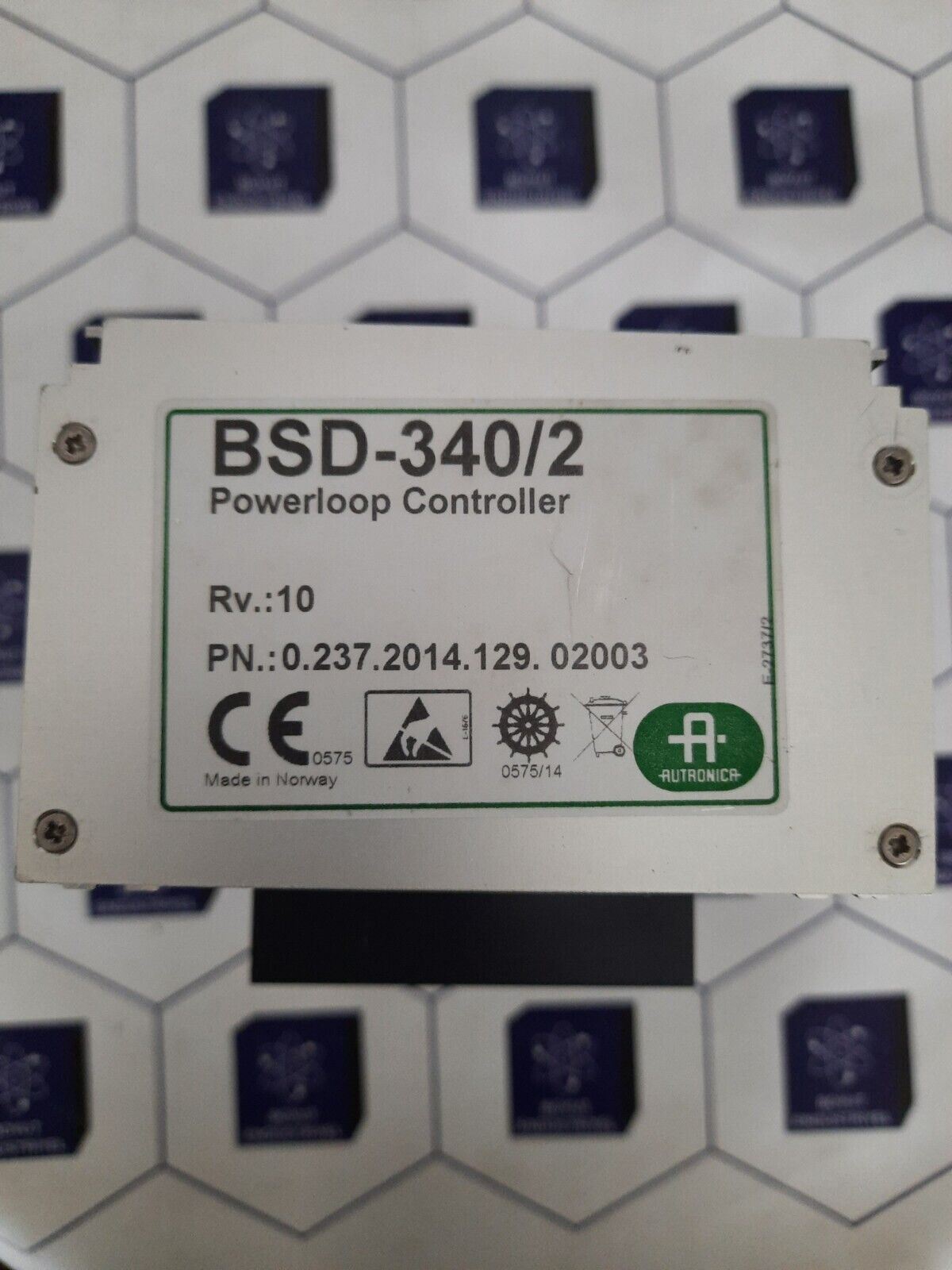 AUTRONICA BSD-340/2 (PN: 0.237.2014.129.02003 REV.10)  POWERLOOP CONTROLLER