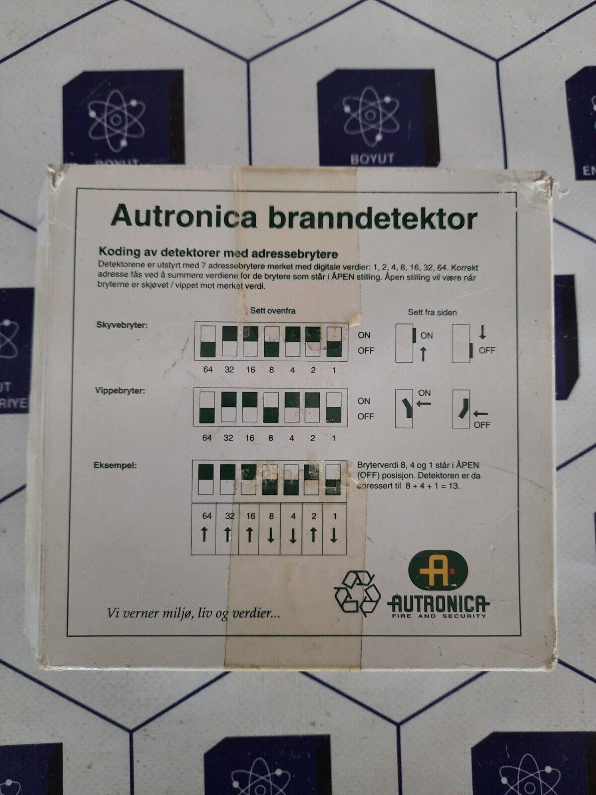 AUTRONICA BEH-30 HEAT DETECTOR