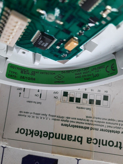 AUTRONICA BEH-30 HEAT DETECTOR