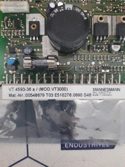REXROTH VT 4593-36 A/(MOD.VT3000) 00548679 T03 E510276.0890 S46