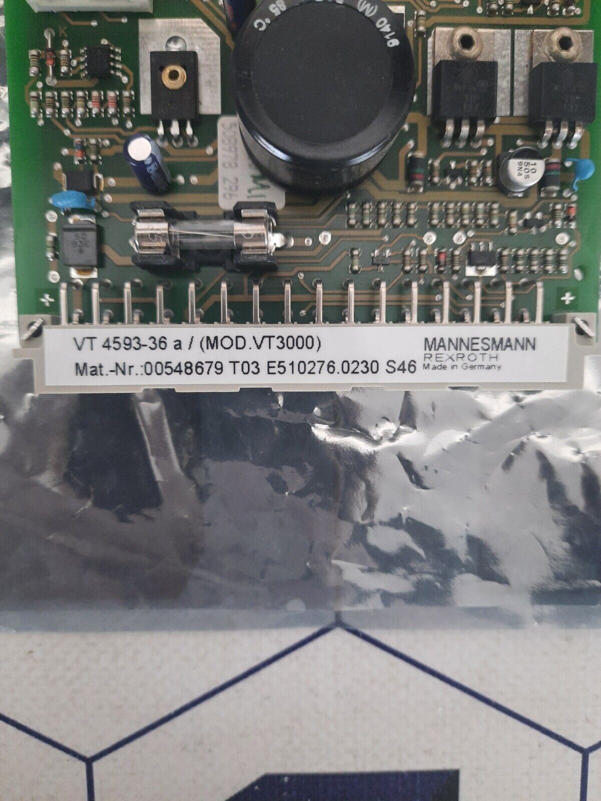 REXROTH VT 4593-36 A/(MOD.VT3000) 00548679 T03 E510276.0230 S46