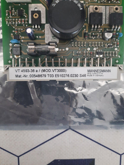 REXROTH VT 4593-36 A/(MOD.VT3000) 00548679 T03 E510276.0230 S46