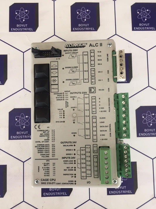 Alimak ALC II 3002-218-271 Base Cpu Module