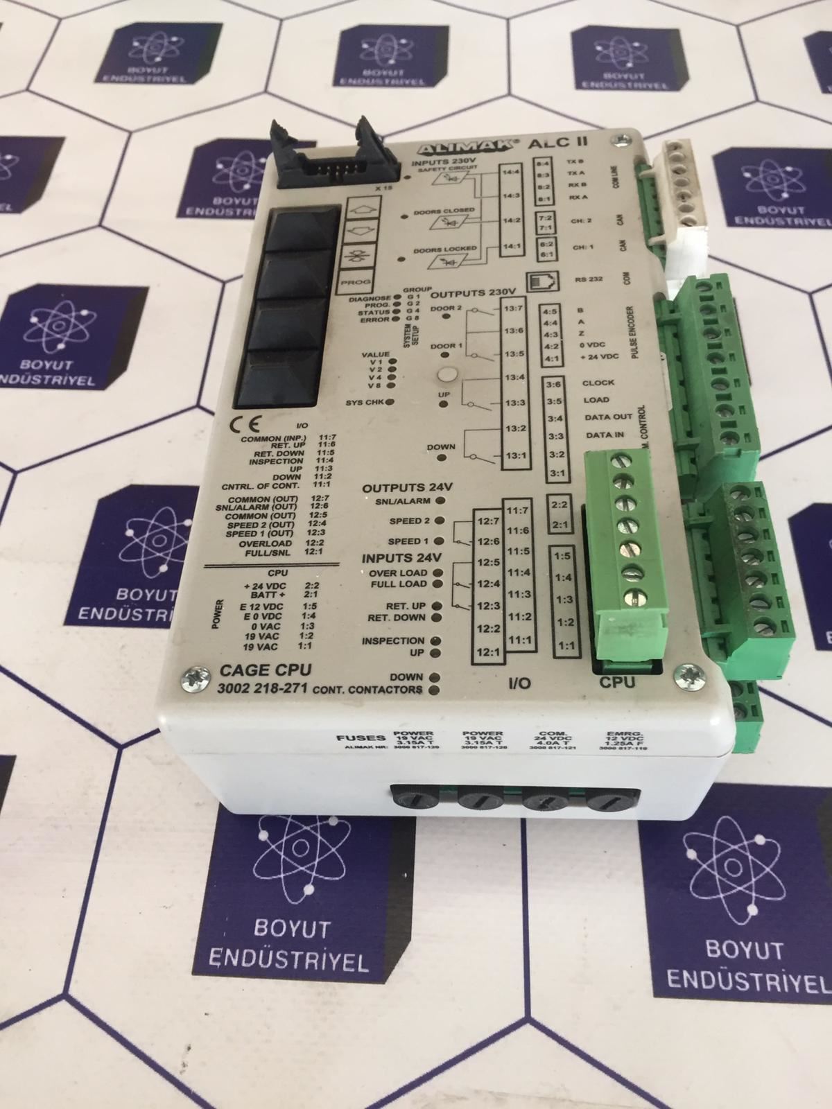 Alimak ALC II 3002-218-271 Base Cpu Module