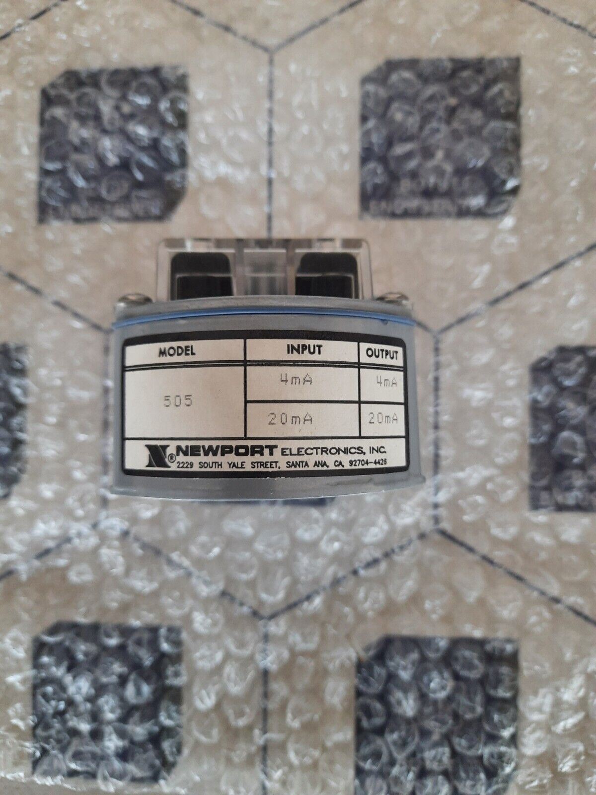NEWPORT ELECTRONICS MODEL 505 4-20mA LOW-DROP IZOLATOR