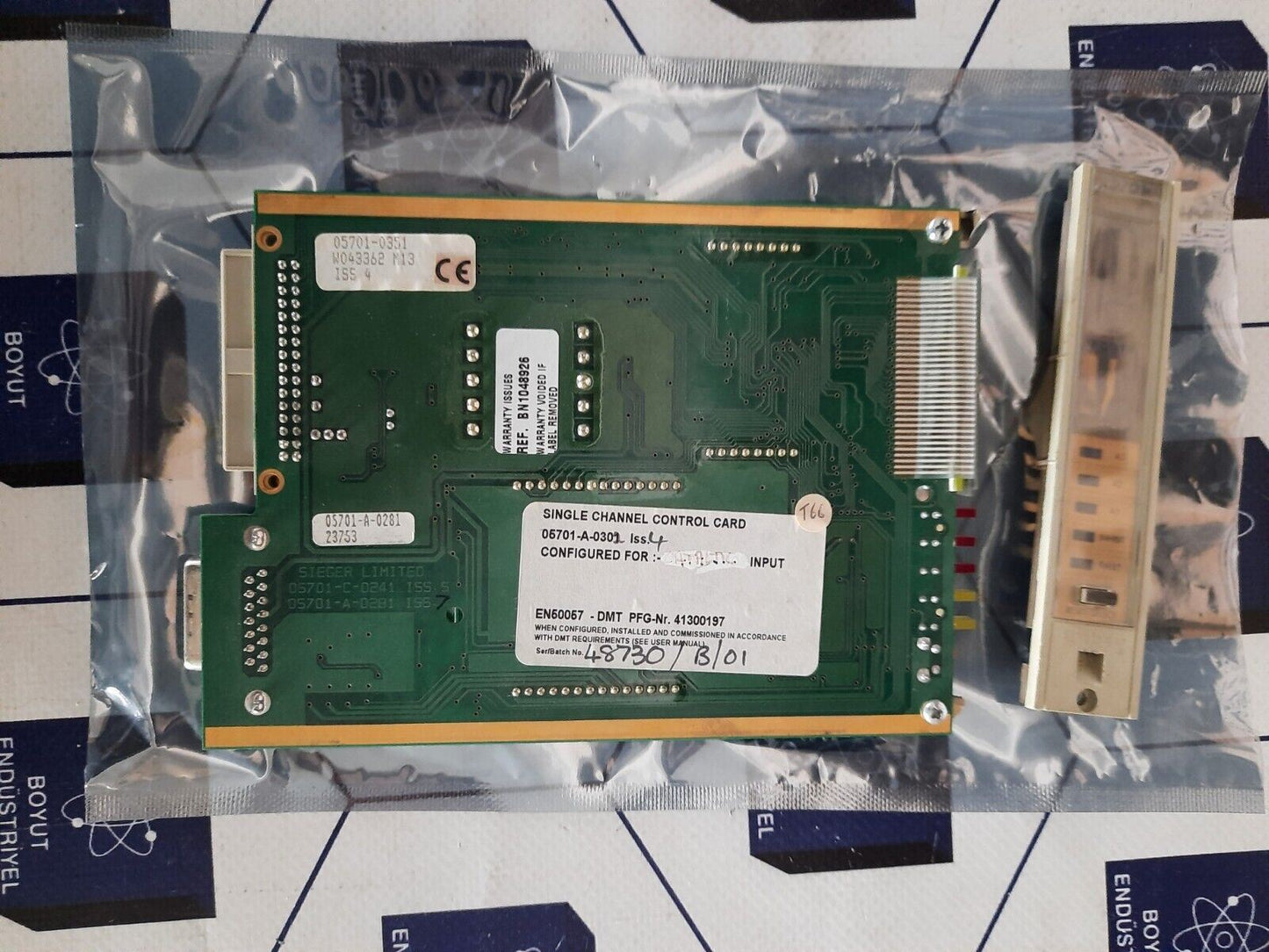 SIEGER 05701-A-0302 ISS4 SINGLE CHANNEL CONTROL CARD