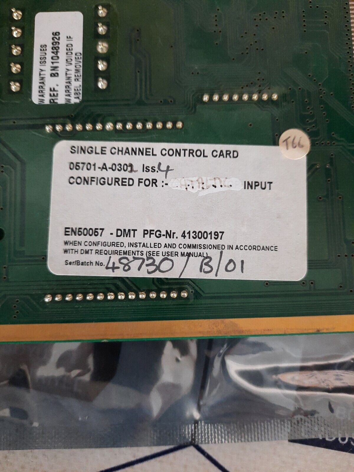 SIEGER 05701-A-0302 ISS4 SINGLE CHANNEL CONTROL CARD