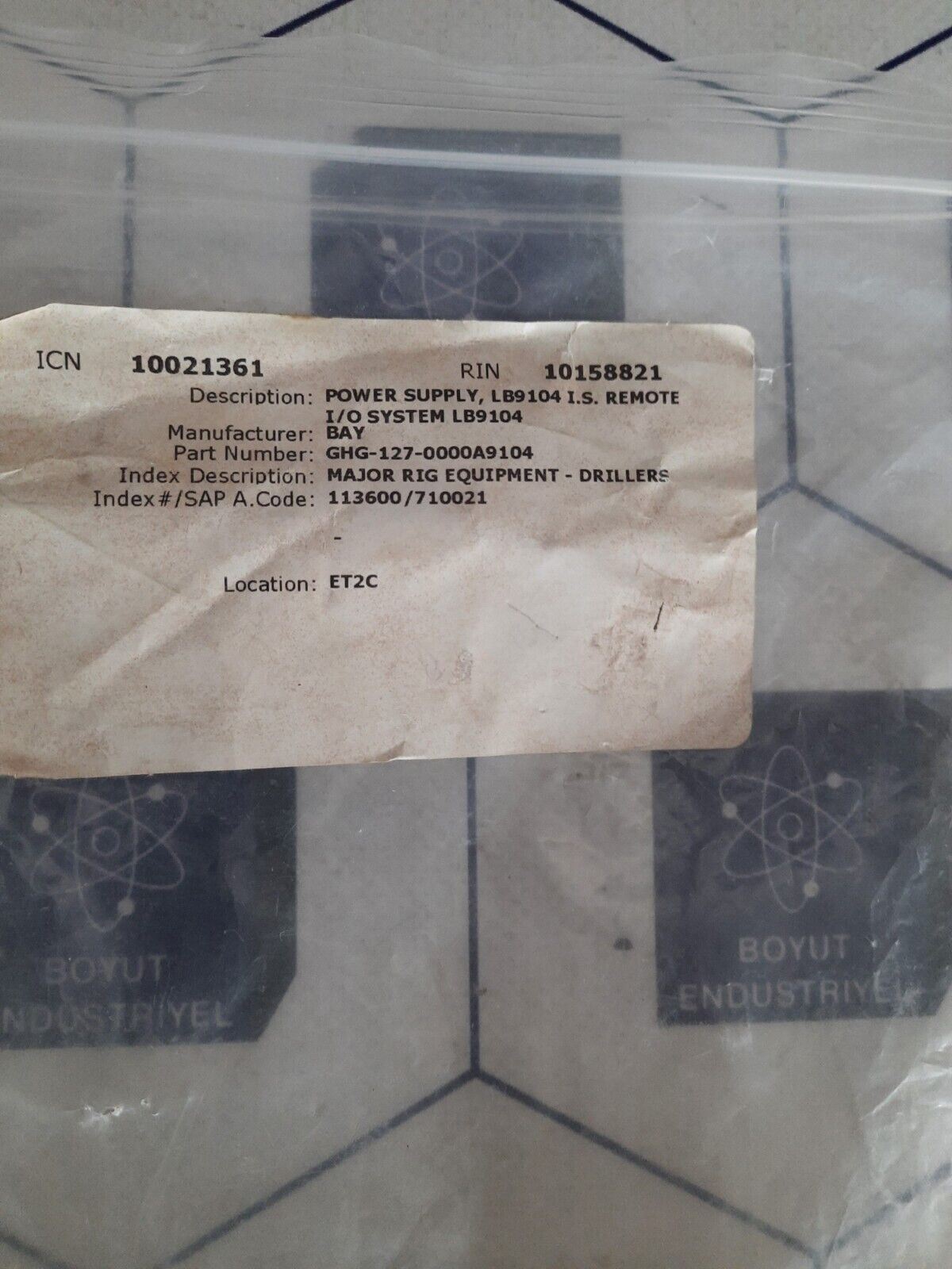 OZUSHIO ELECTRIC R06-1517-10 AEB061052 No.1453 UST5B R