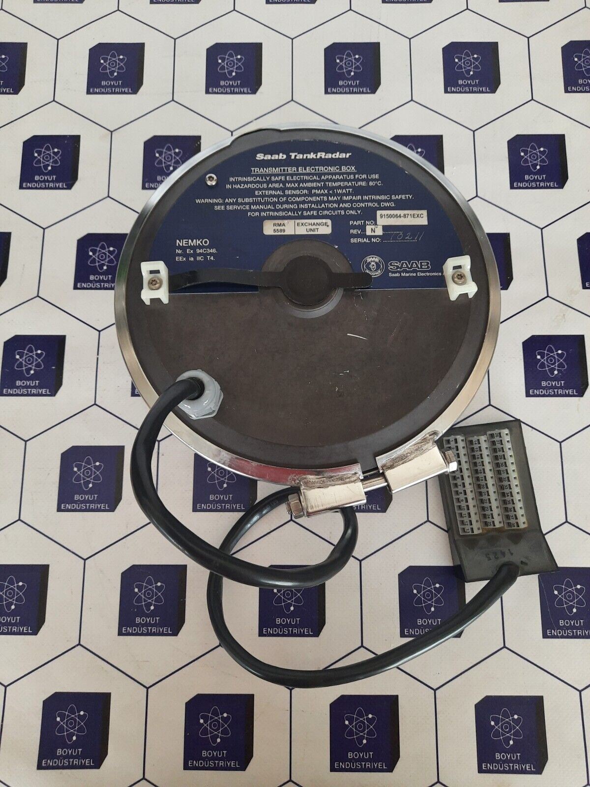 SAAB TANKRADAR 9150064-871exc TRANSMITTER ELECTRONIC BOX 9150064-871 exc
