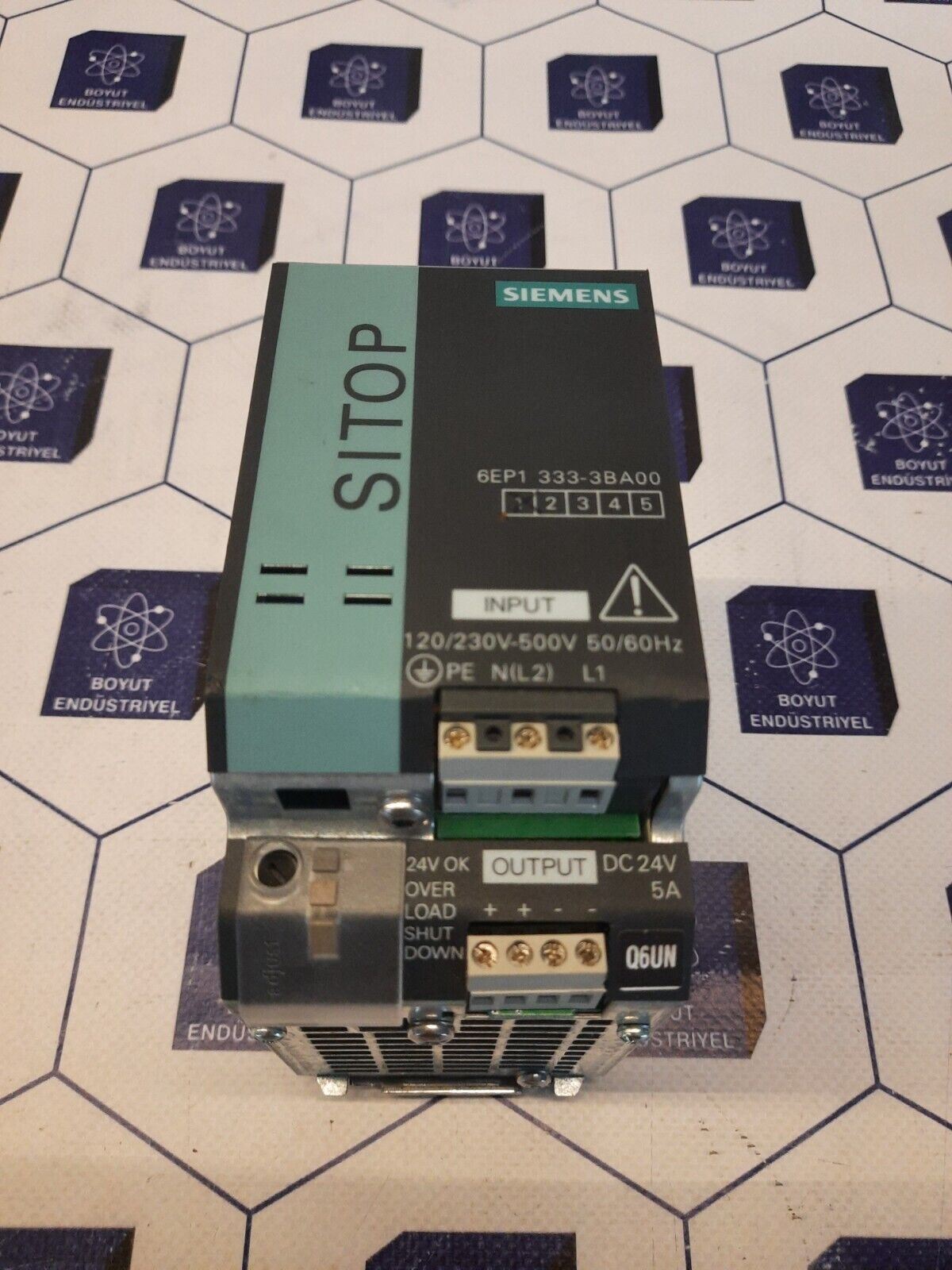 SIEMENS 6EP1333-3BA00 -SITOP MODULAR 5A 1/2ph