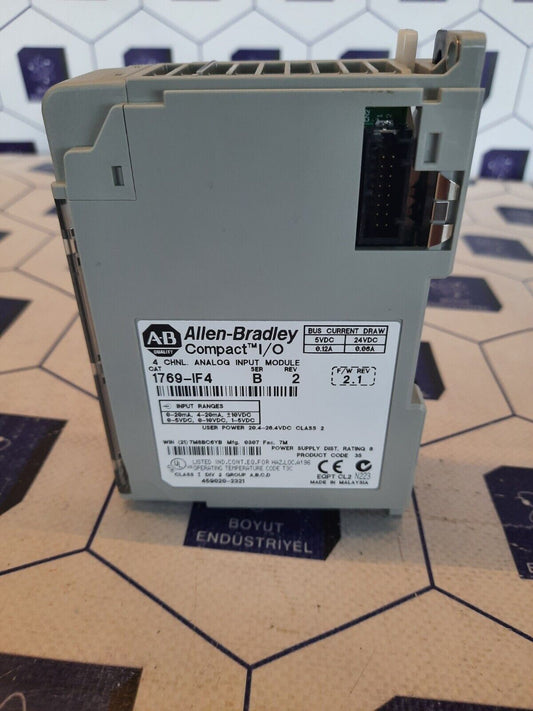 ALLEN BRADLEY 1769-IF4 ANALOG INPUT MODULE