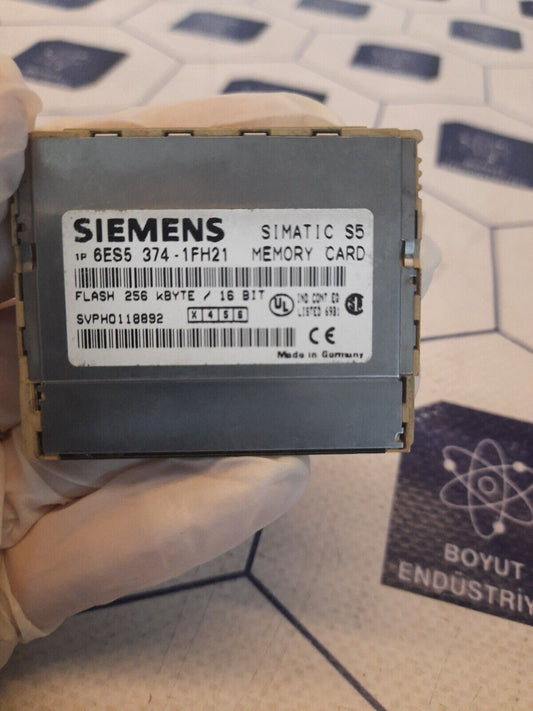 SIEMENS  6ES5 374-1FH21 SIMATIC S5 MEMORY CARD