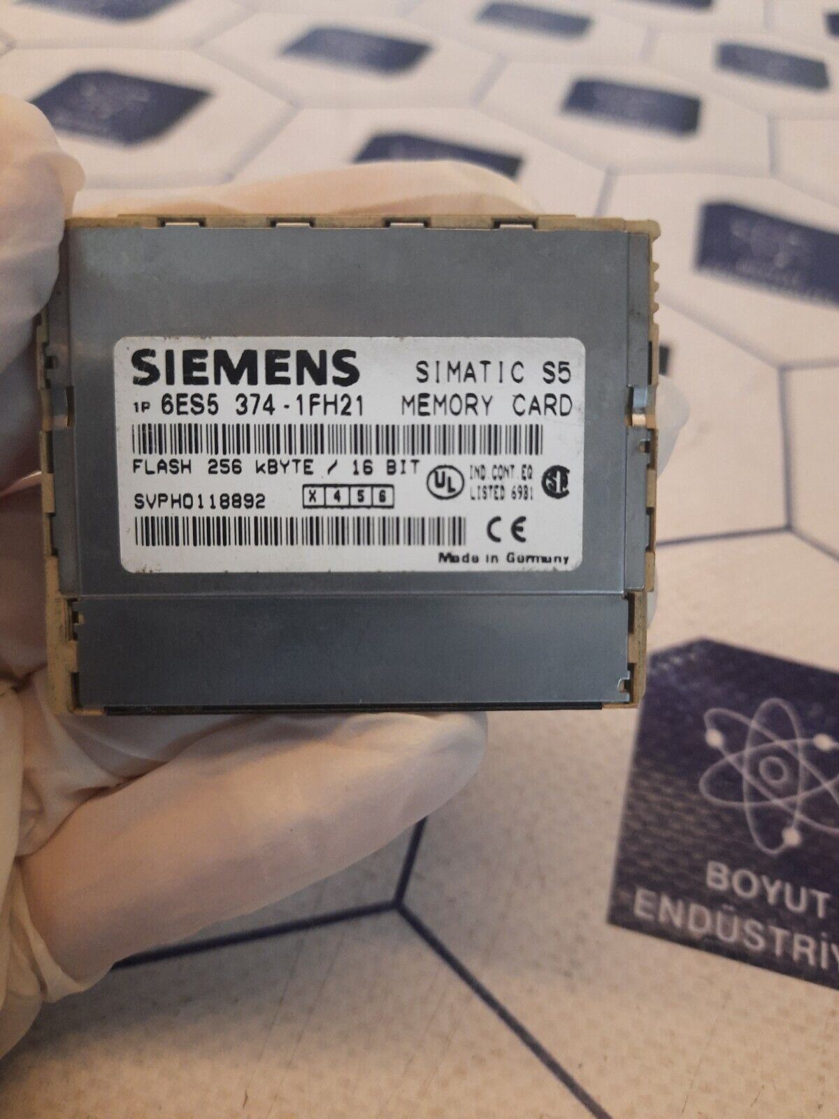 SIEMENS  6ES5 374-1FH21 SIMATIC S5 MEMORY CARD