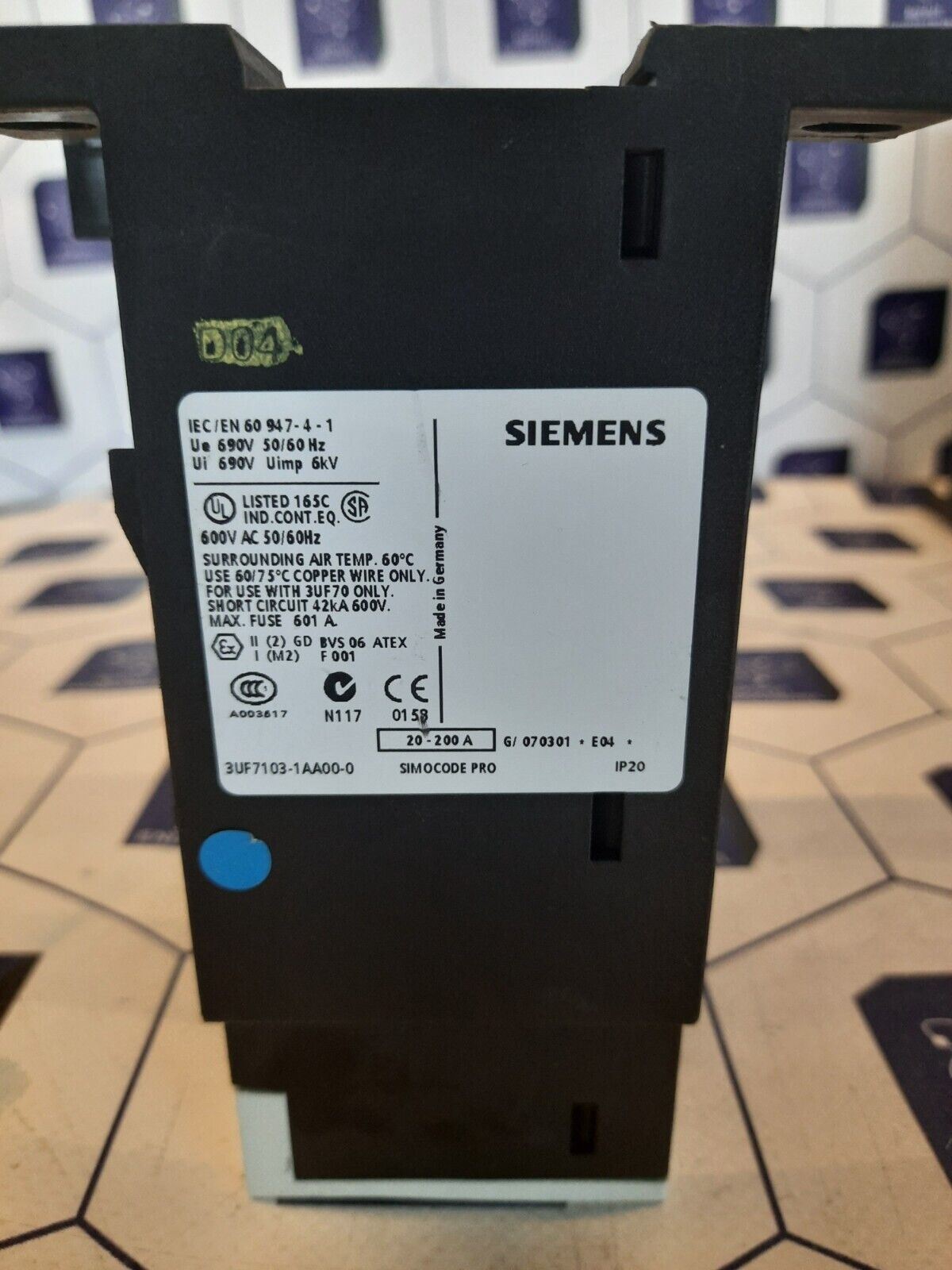 SIEMENS 3UF7103-1AA00-0