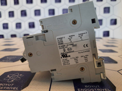 ABB S504-D63 QTY 2 2CCF014124R0001 HEAVY DUTY CIRC BREAKER AUTOMAT