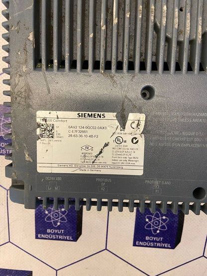 SIEMENS MAIN CARD A5E32104275-AA GM5D0 6AV2 124-0QC02-0AX0 (only board)