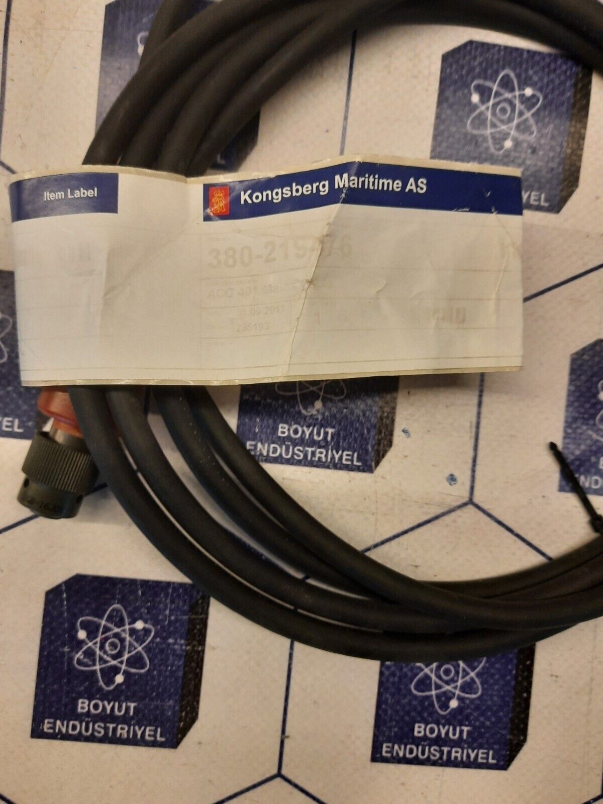 KONGSBERG 380-219476  ACC 401  MAINS CABLE