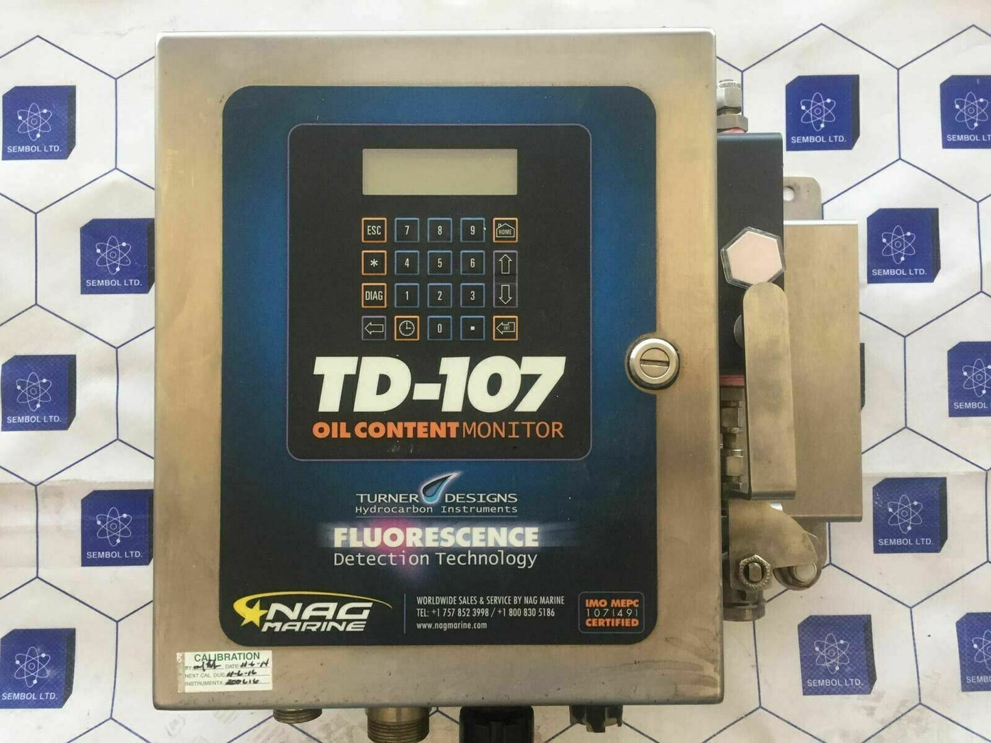 Oil Content Monitor TD107 TD107c NAG2533 Nag Marine