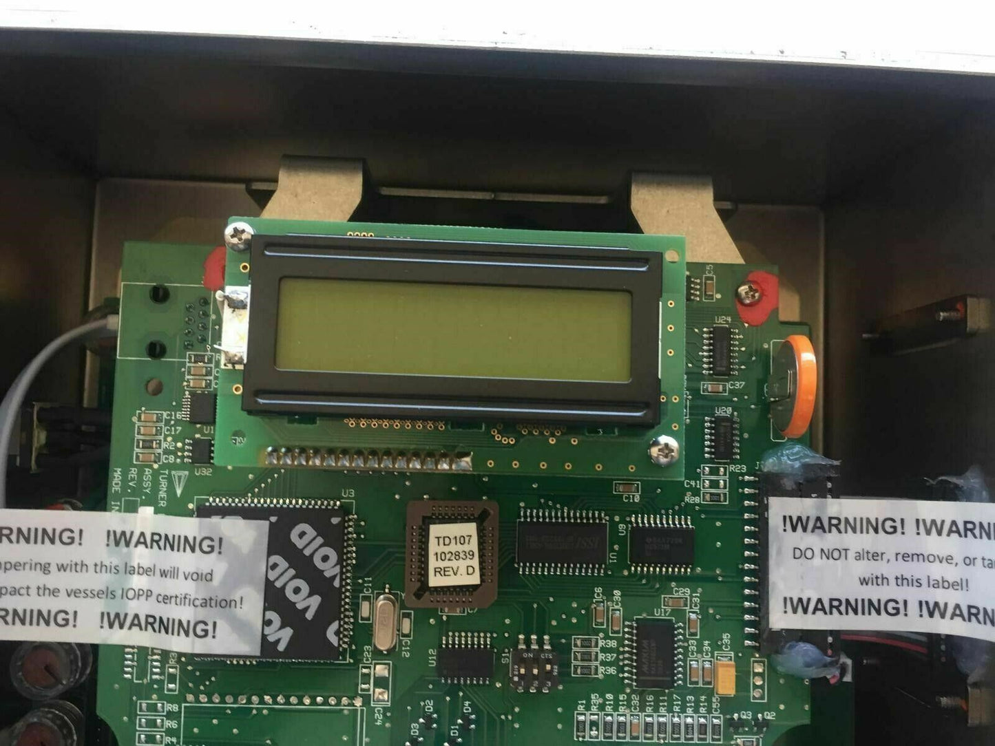 Oil Content Monitor TD107 TD107c NAG2533 Nag Marine