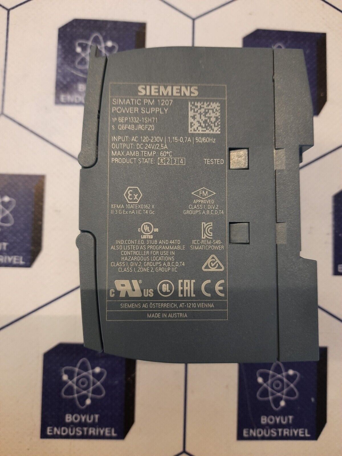 SIEMENS  6EP1332-1SH71 SIMATIC PM 1207 POWER SUPPLE