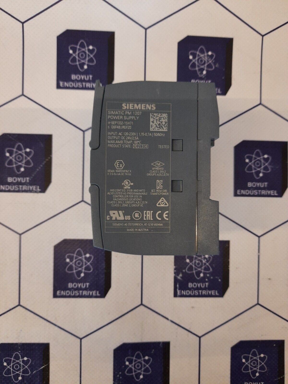 SIEMENS  6EP1332-1SH71 SIMATIC PM 1207 POWER SUPPLE