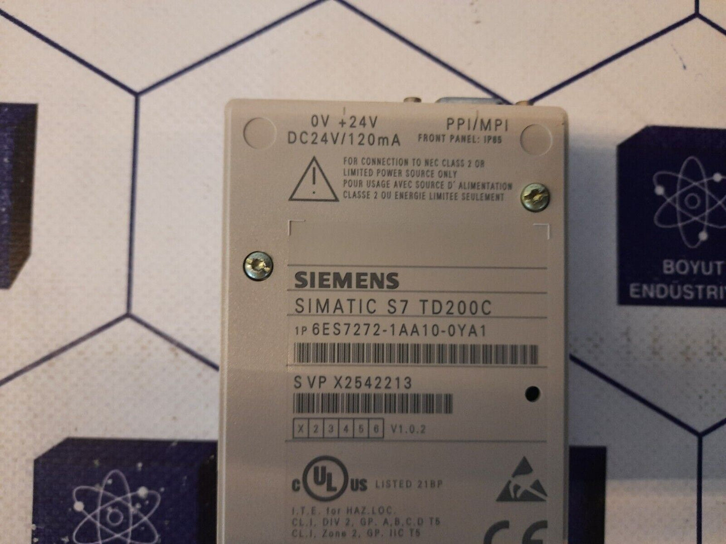 SIEMENS 6ES7272-1AA10-0YA1 SIMATIC S7 TD200C