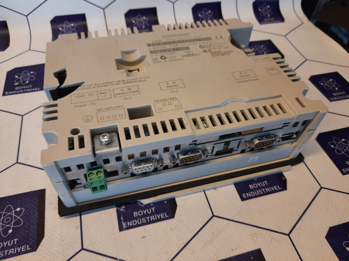 SIEMENS  6AV6 545-0CA10-0AX0 PANEL TP270 TOUCH-6