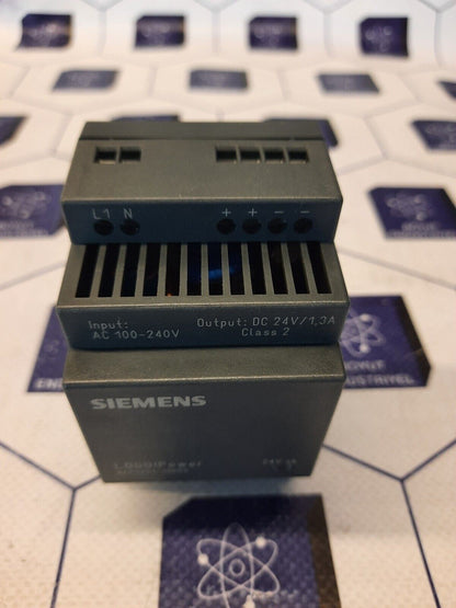 SIEMENS 6EP1331-1SH02  LOGO POWER 24V/1.3A POWER SUPPLY