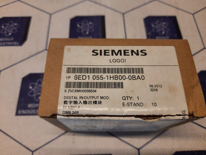 SIEMENS 6ED1 055-1HB00-0BA0 LOGO DIGITAL IN/OUTPUT MOD.