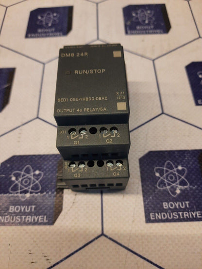 SIEMENS 6ED1 055-1HB00-0BA0 LOGO DIGITAL IN/OUTPUT MOD.