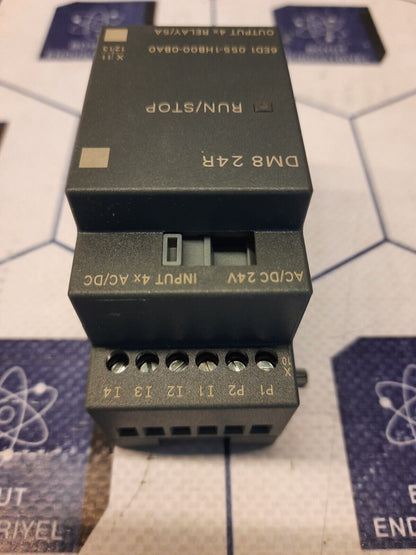 SIEMENS 6ED1 055-1HB00-0BA0 LOGO DIGITAL IN/OUTPUT MOD.