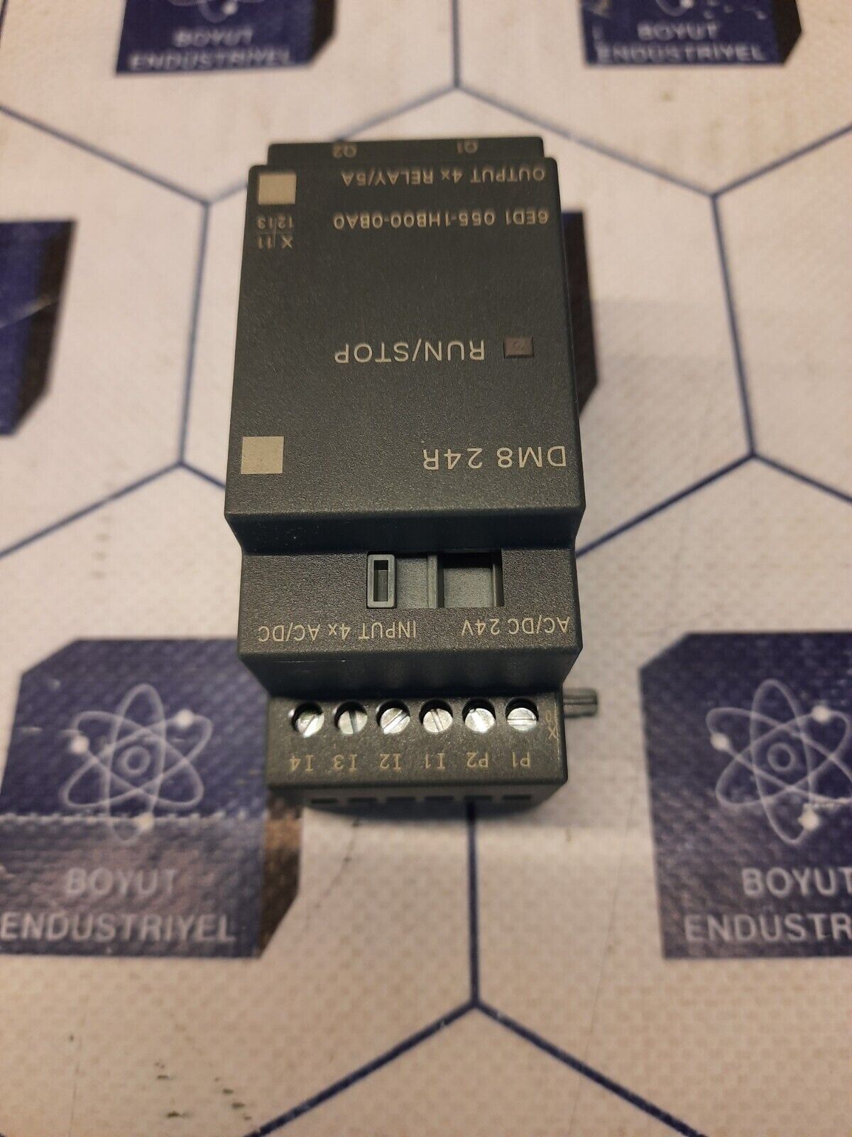 SIEMENS 6ED1 055-1HB00-0BA0 LOGO DIGITAL IN/OUTPUT MOD.