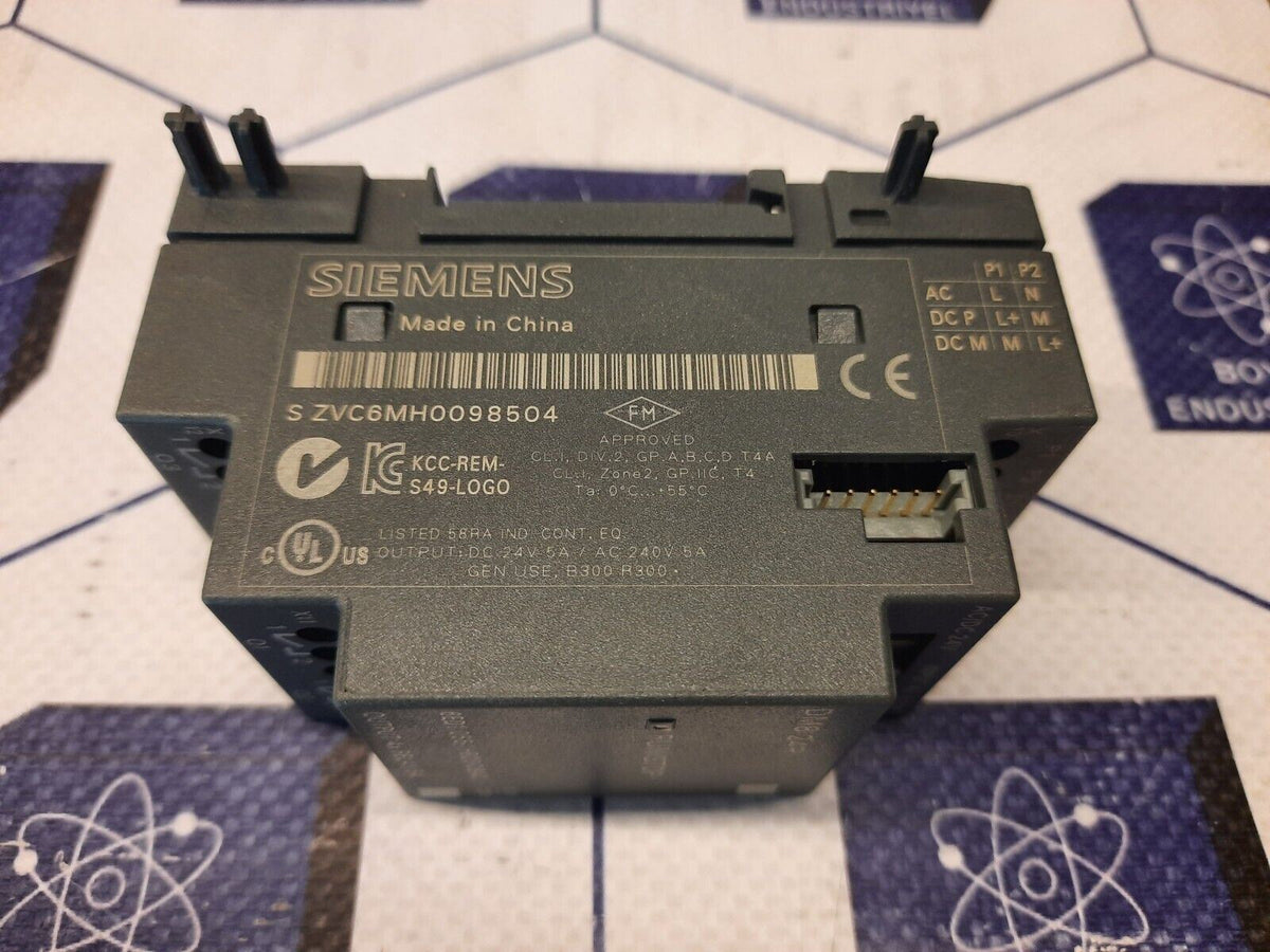 SIEMENS 6ED1 055-1HB00-0BA0 LOGO DIGITAL IN/OUTPUT MOD.