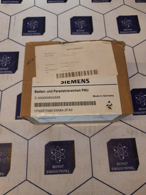SIEMENS 6SE7090-0XX84-2FA0 BEDIEN-UND PARAMETRIEREINHEIT PMU