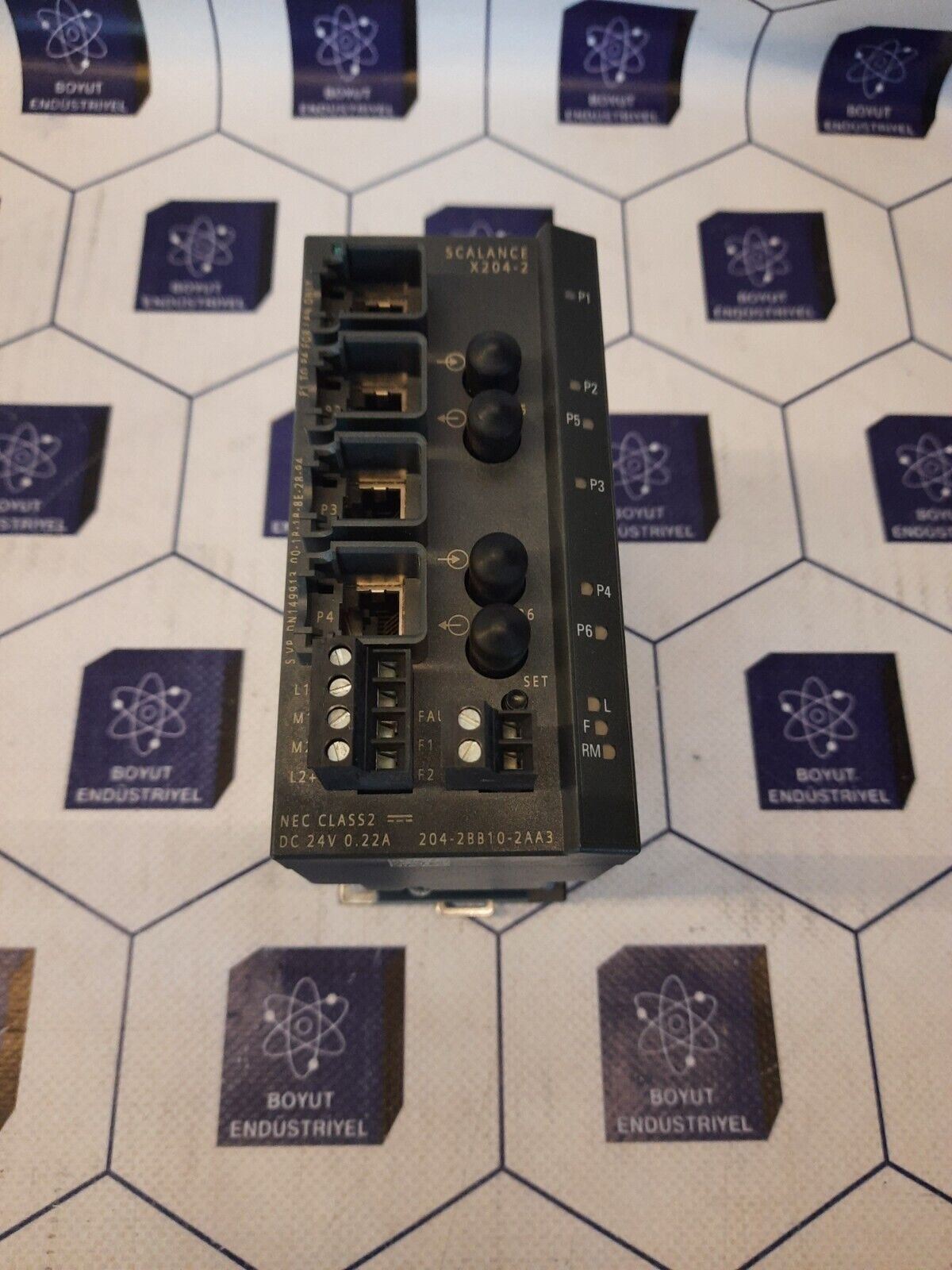 SIEMENS 6GK5204-2BB10-2AA3 SIMATIC NET INDUSTRIAL ETHERNET SWITCH