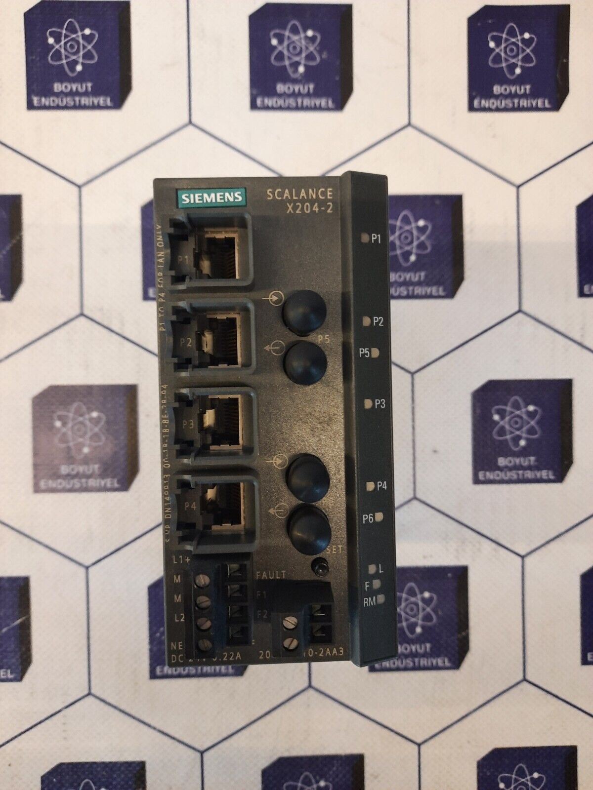 SIEMENS 6GK5204-2BB10-2AA3 SIMATIC NET INDUSTRIAL ETHERNET SWITCH