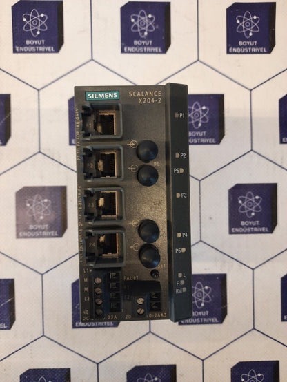 SIEMENS 6GK5204-2BB10-2AA3 SIMATIC NET INDUSTRIAL ETHERNET SWITCH