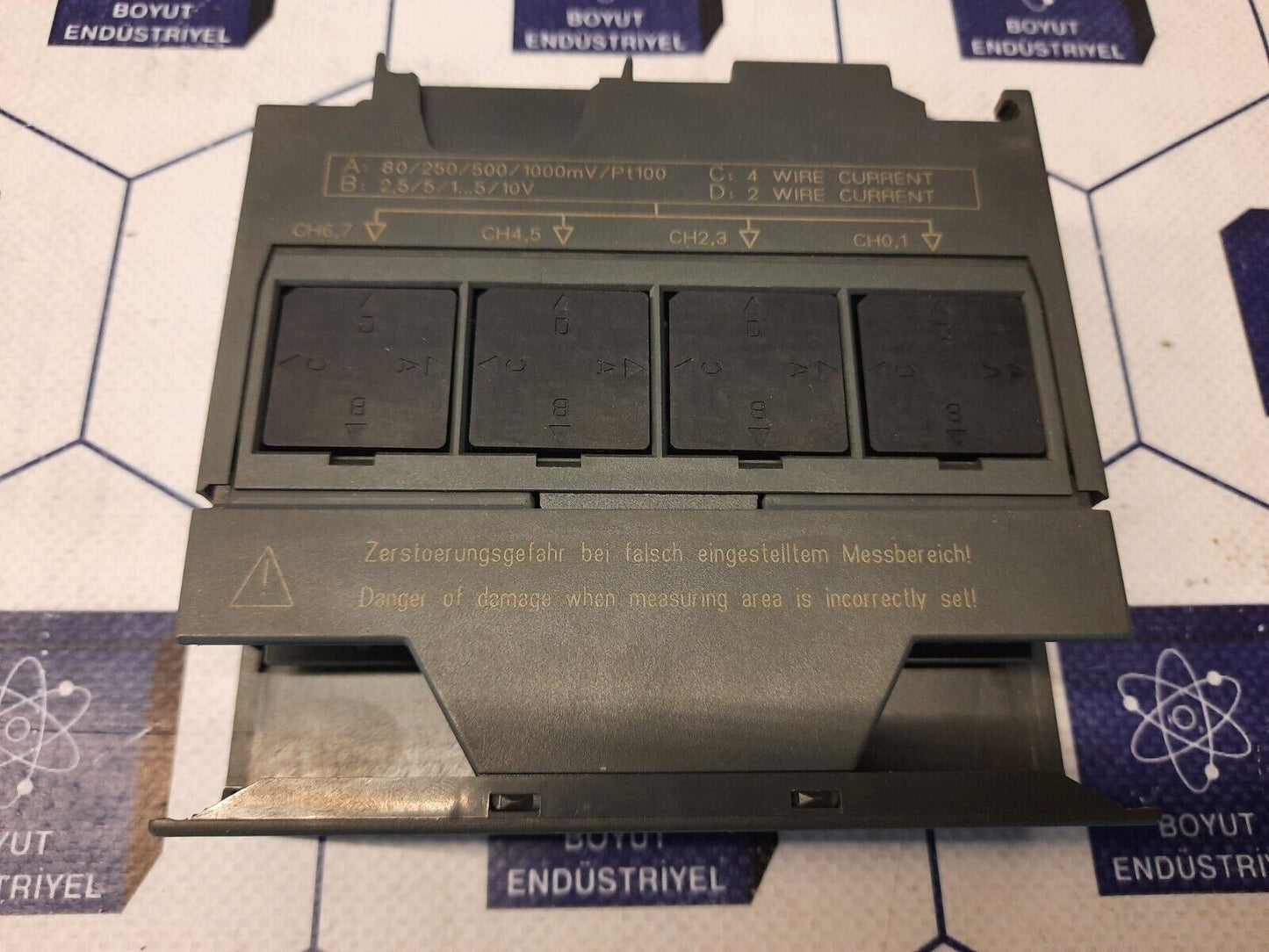 SIEMENS 6ES7 331-7KF01-0AB0 SIMATIC ANALOG INPUT MODULE