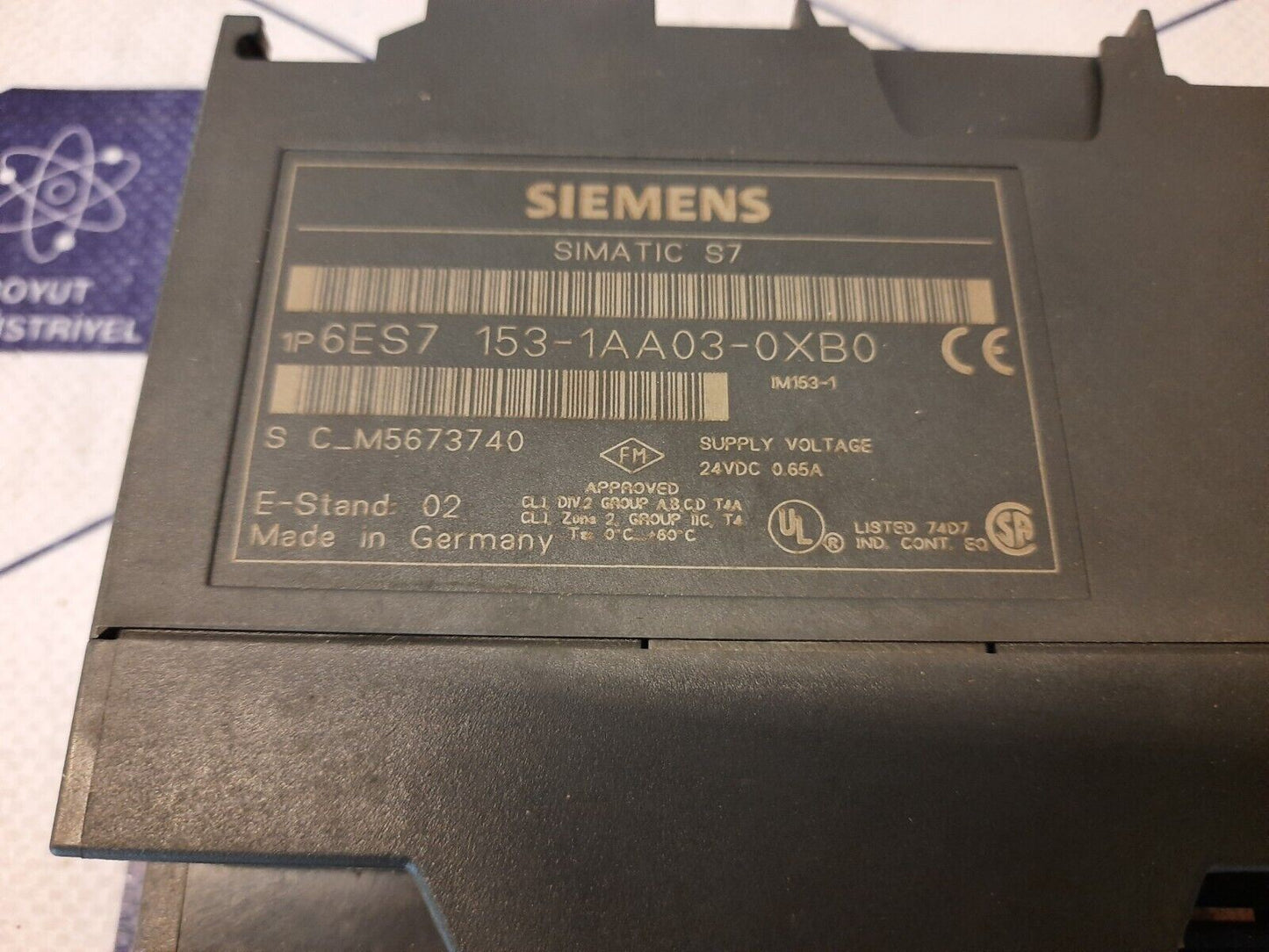 SIEMENS 6ES7 153-1AA03-0XB0 SIMATIC DP SLAVE INTERFACE MOD.