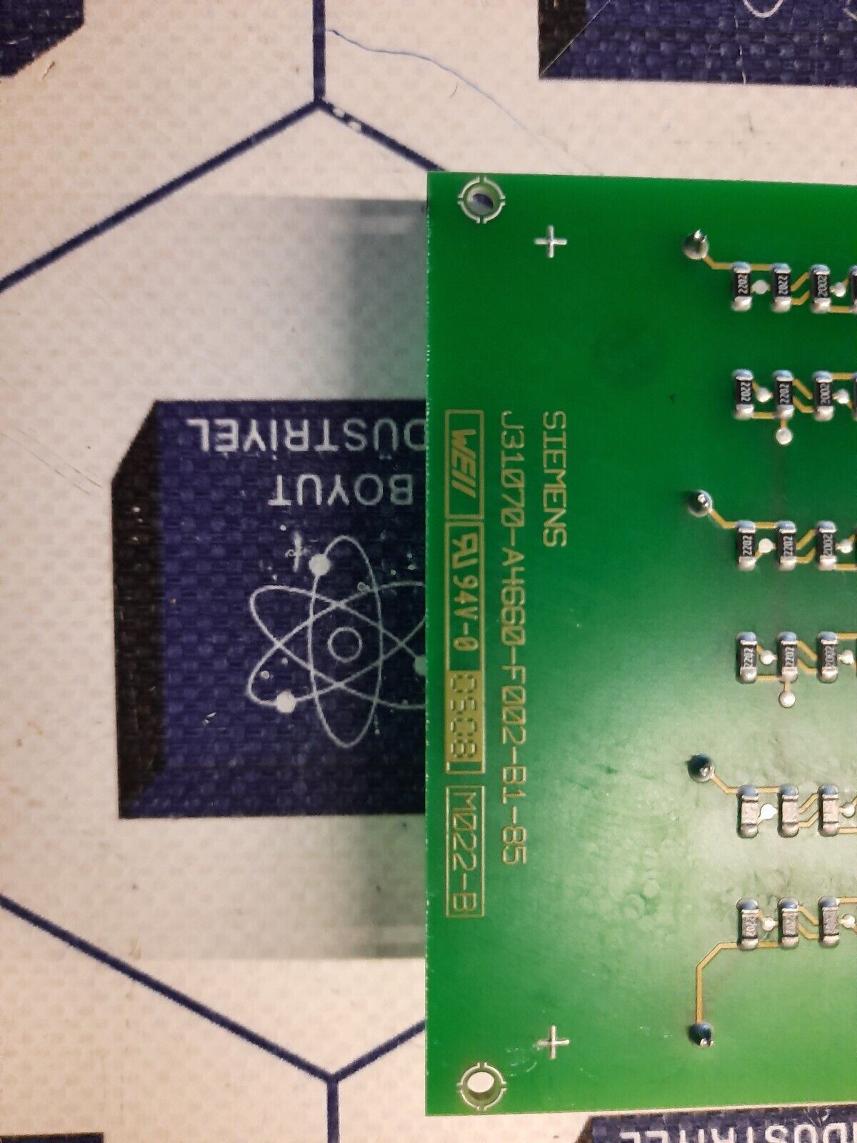 SIEMENS 6ES7171-1XX00-6AA0 HEAT CONTROL BOARD