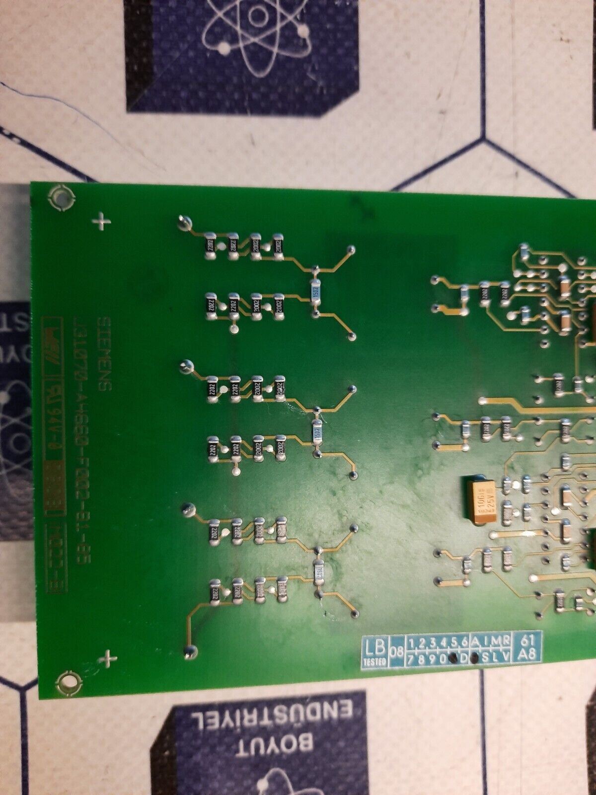 SIEMENS 6ES7171-1XX00-6AA0 HEAT CONTROL BOARD