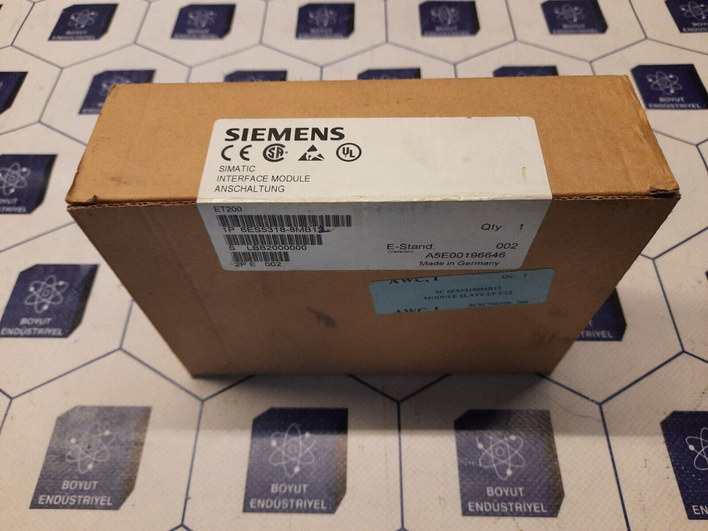 SIEMENS 6ES5318-8MB12 SIMATIC INTERFACE MODULE ANSCHALTUNG