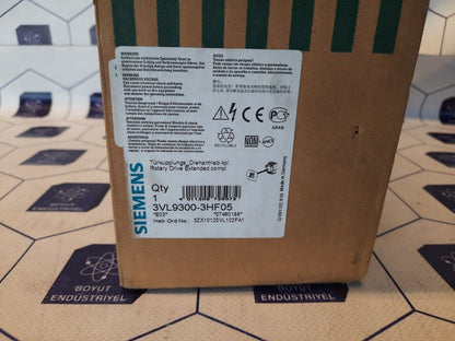 SIEMENS 3VL9300-3HF05 ROTARY DRIVE EXTENDED COMPL.