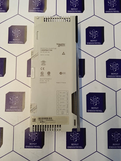 SCNEIDER  140CPS21100 MODICON QANTUM DC PS 24V 3A