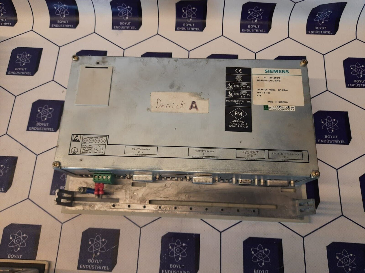 SIEMENS 6AV3525-1EA01-0AX0 OPERATOR PANEL 25/A