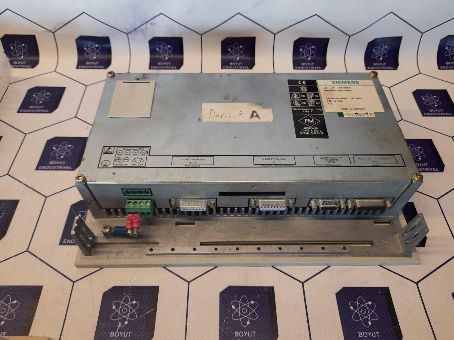 SIEMENS 6AV3525-1EA01-0AX0 OPERATOR PANEL 25/A